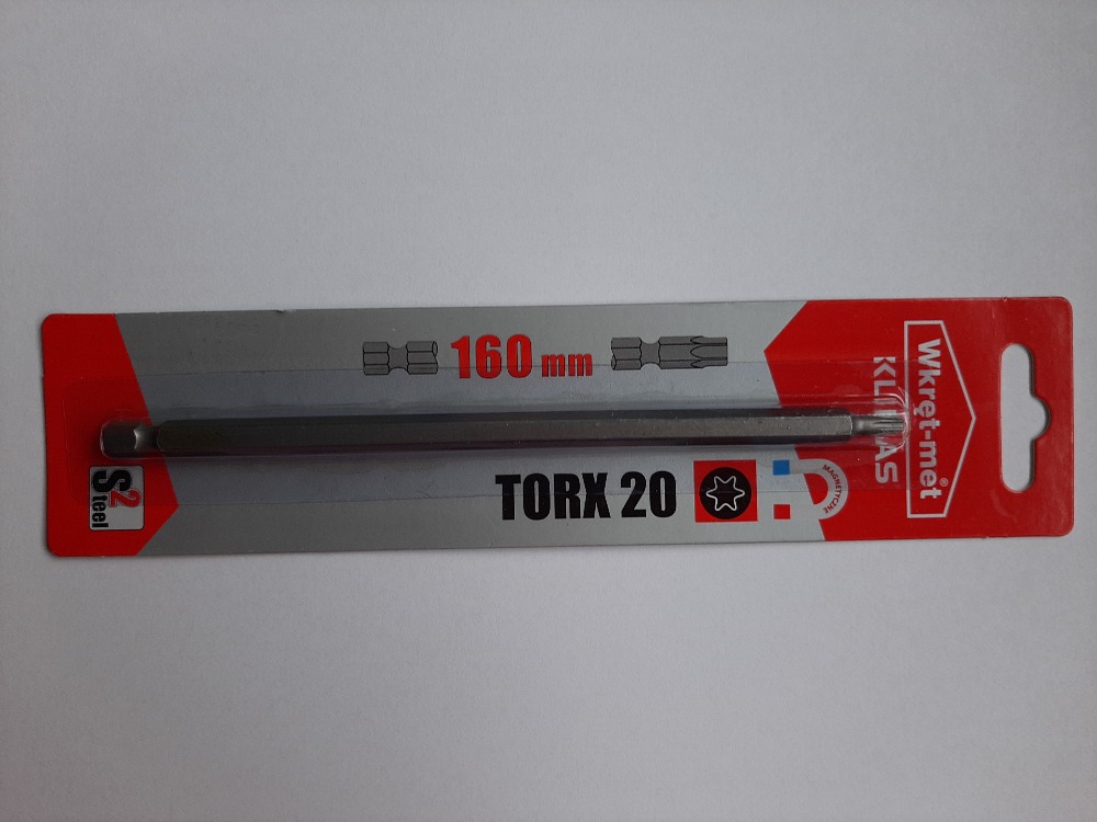 Hrot prodloužený Torx TX20 - 350 mm - bit TORX
