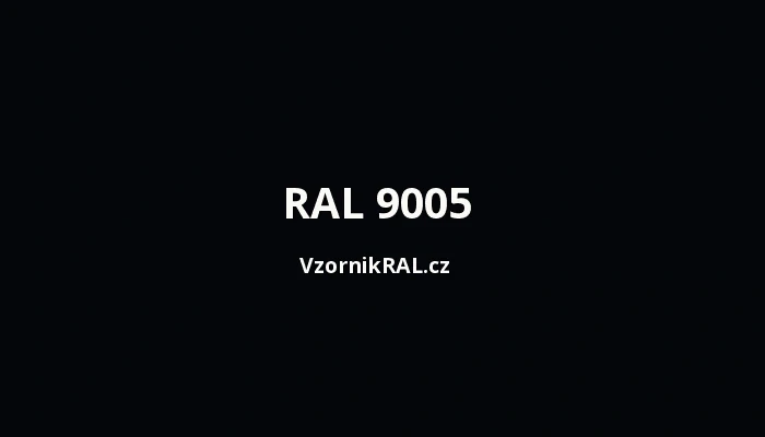 Okapnice pod folii lakovaná RAL 9005 dl. 2m