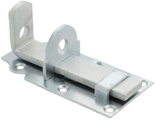 Zástrčka uzamykatelná - galvanický zinek - petlice 50 x 100 mm